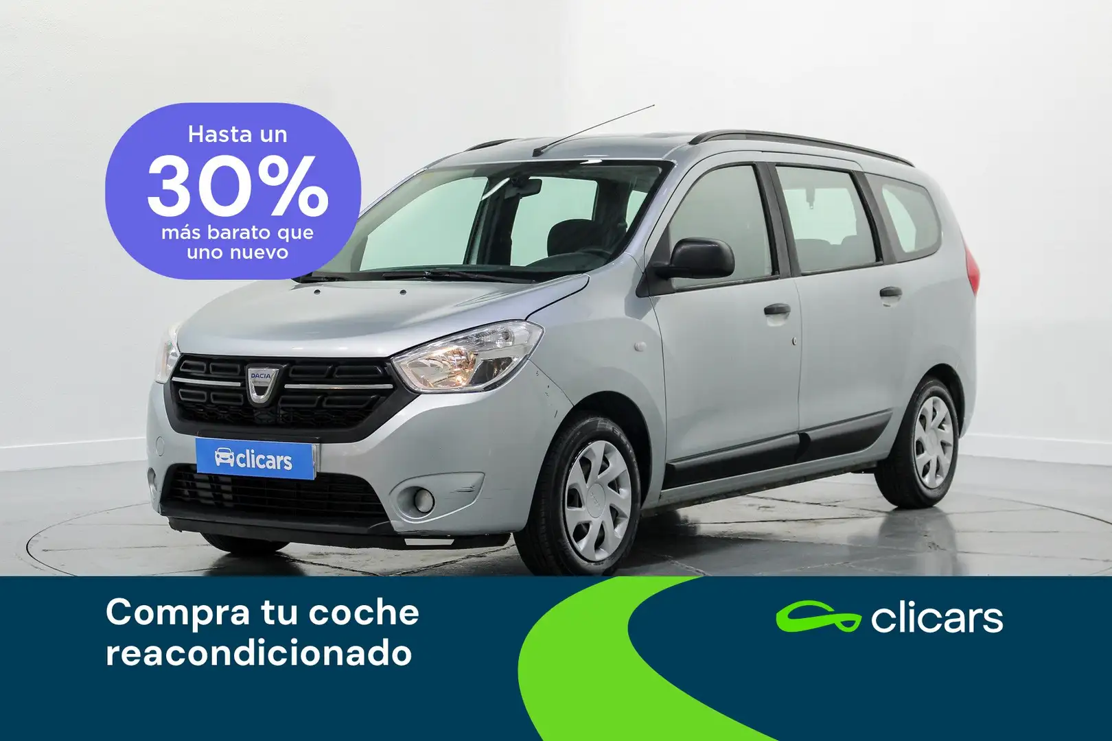 Dacia Lodgy 1.6 Essential 7pl. 75kW Gris - 1