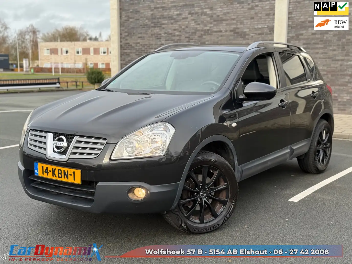 Nissan Qashqai 2.0 Tekna | Automaat | Leer | Pano | Camera | Navi Noir - 1