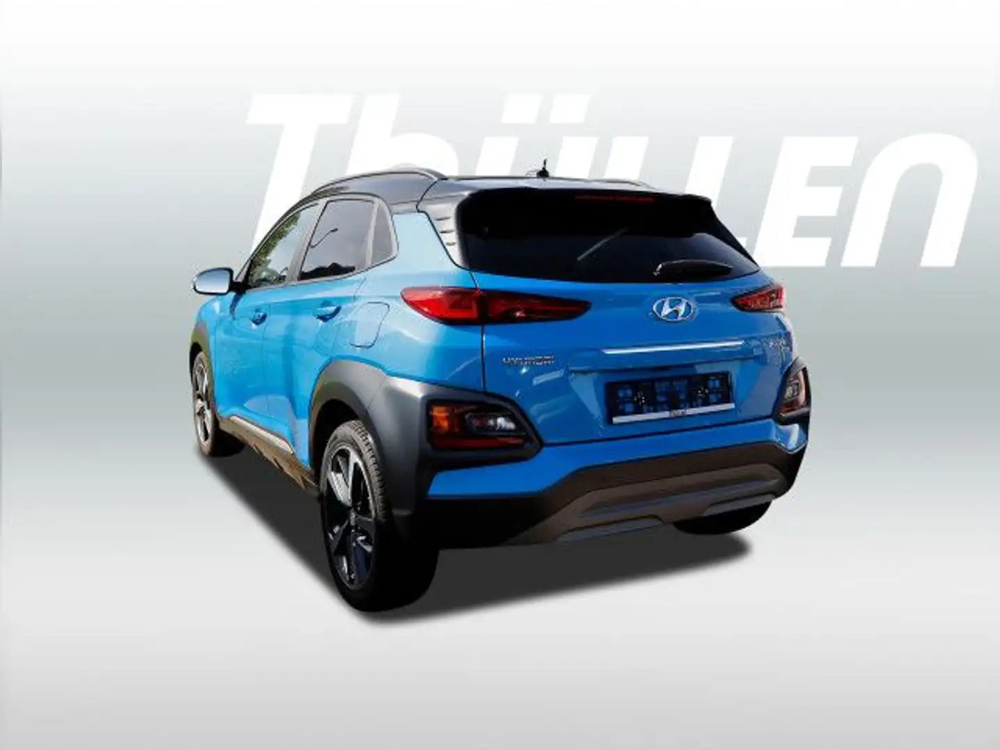 Hyundai KONA Premium 1.6 DCT 4WD LED Navi PDC SHZ HUD Blau - 2