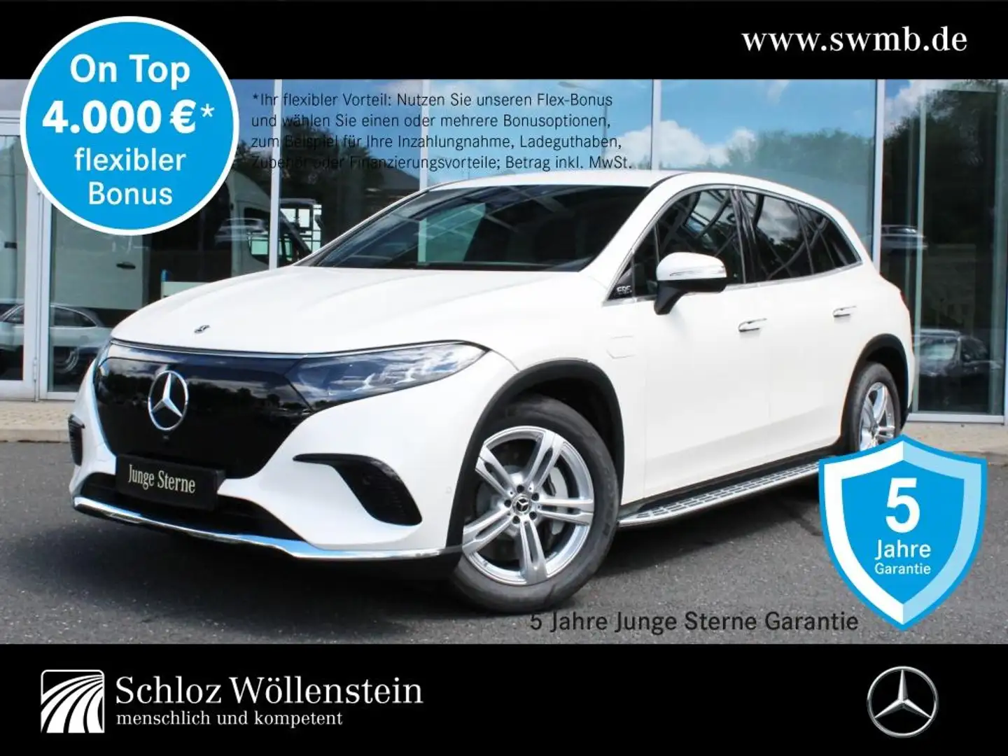 Mercedes-Benz EQS SUV EQS 450+ SUV LED/AIRMATIC/Memory/KeylessGO/RfCam Weiß - 1