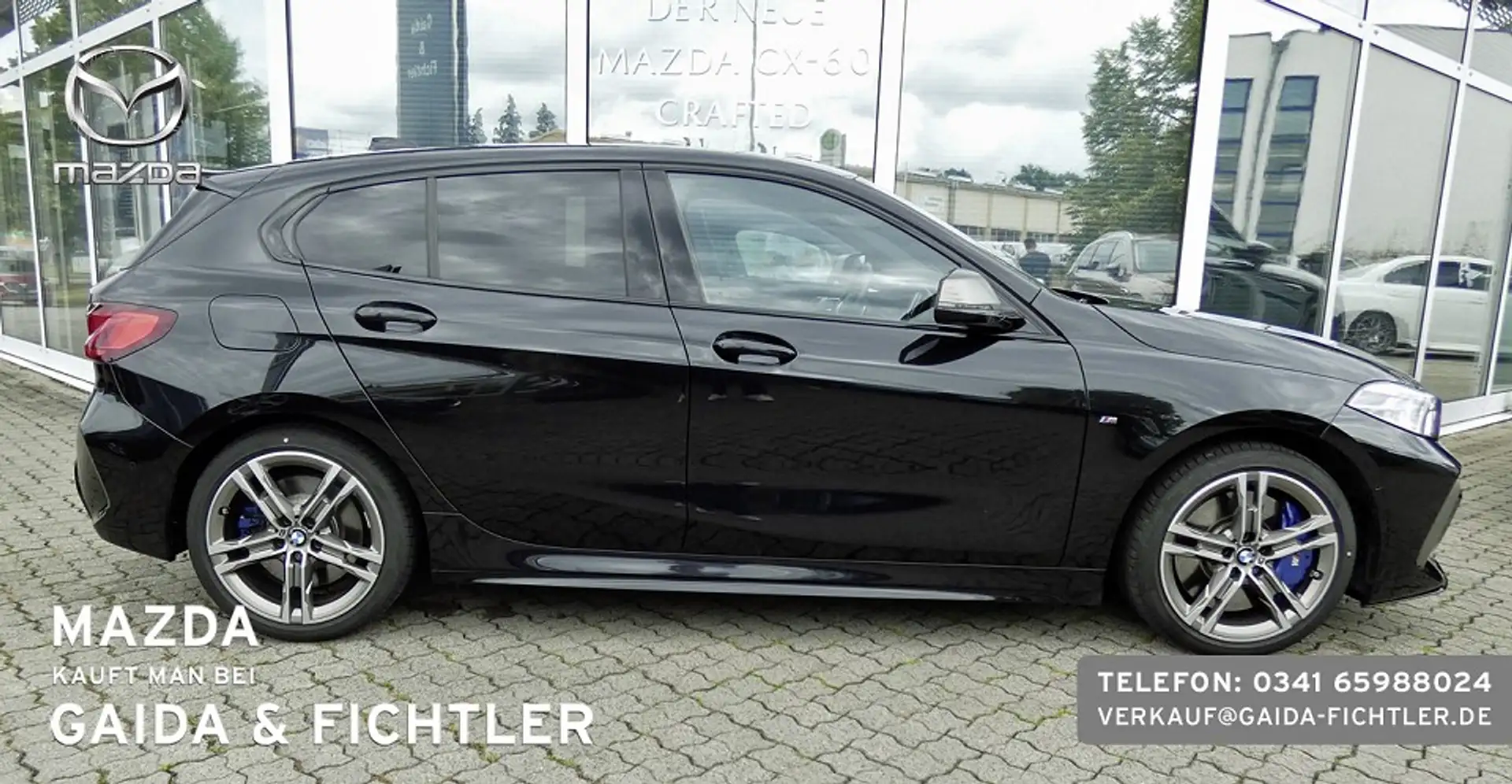 BMW M1 35i xDrive * Live Cockpit Prof. / ACC / Matrix LED Noir - 2