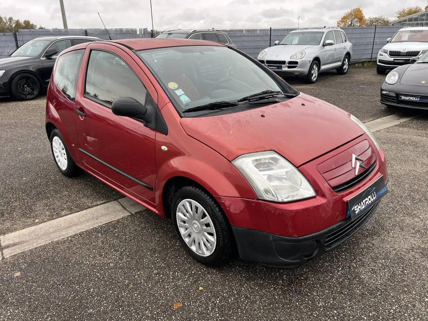 Citroen C2 Citroën 1.1i 60ch 4cv 5Portes 4Places 1erMain 94,000Kms DistriOK Piros - 2
