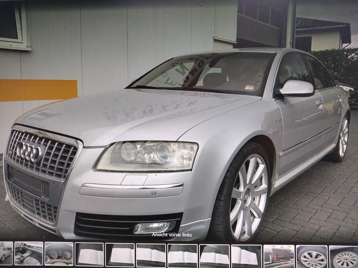 Audi S8 Standheizung Bose Kamera Ambientenlicht ACC ! Stříbrná - 2