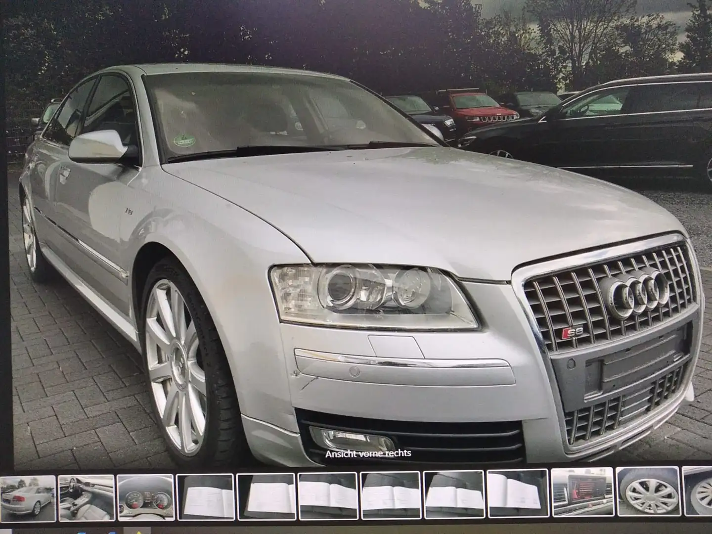 Audi S8 Standheizung Bose Kamera Ambientenlicht ACC ! Silver - 1