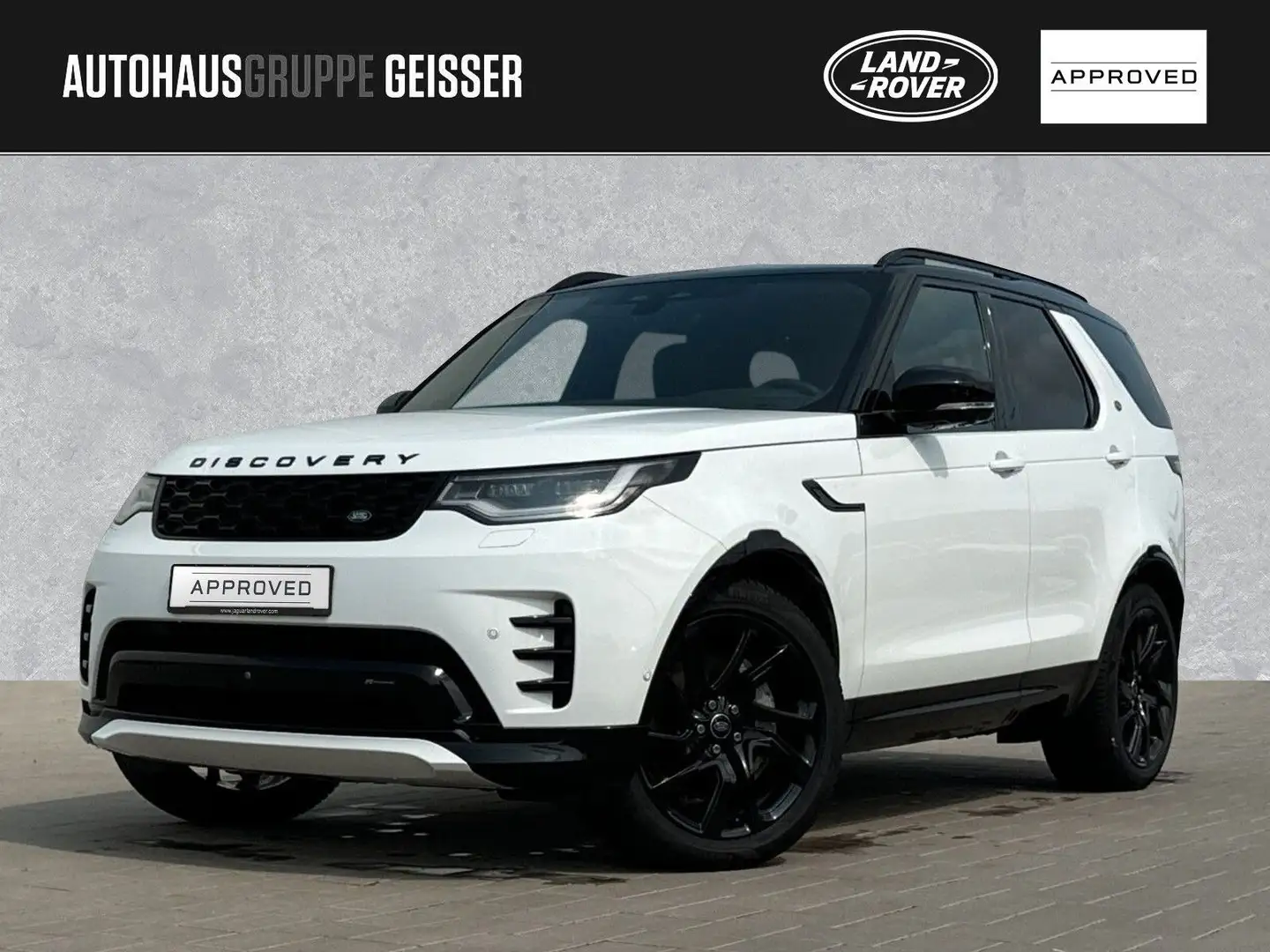 Land Rover Discovery D250 AWD R-DYNAMIC SE AHK ACC Blanc - 1