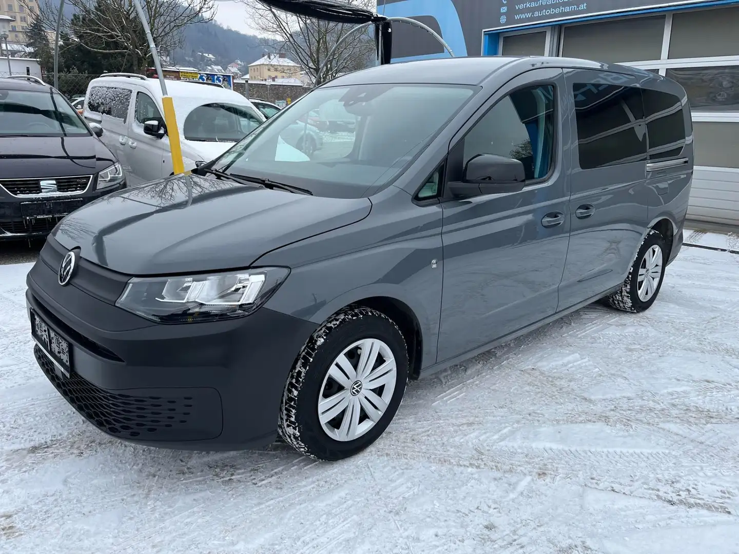 Volkswagen Caddy Maxi 2,0 TDI 4MOTION PDC-Tempomat Grau - 1