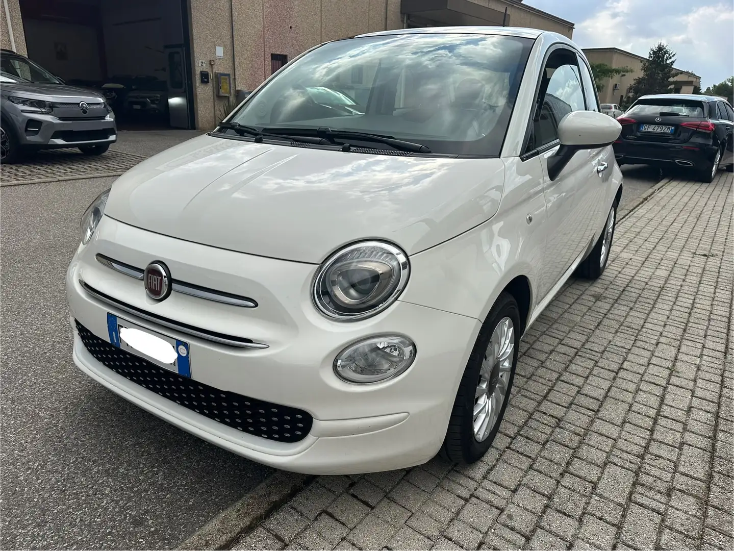 Fiat 500 500 III 2015 1.2 Lounge s Bianco - 1