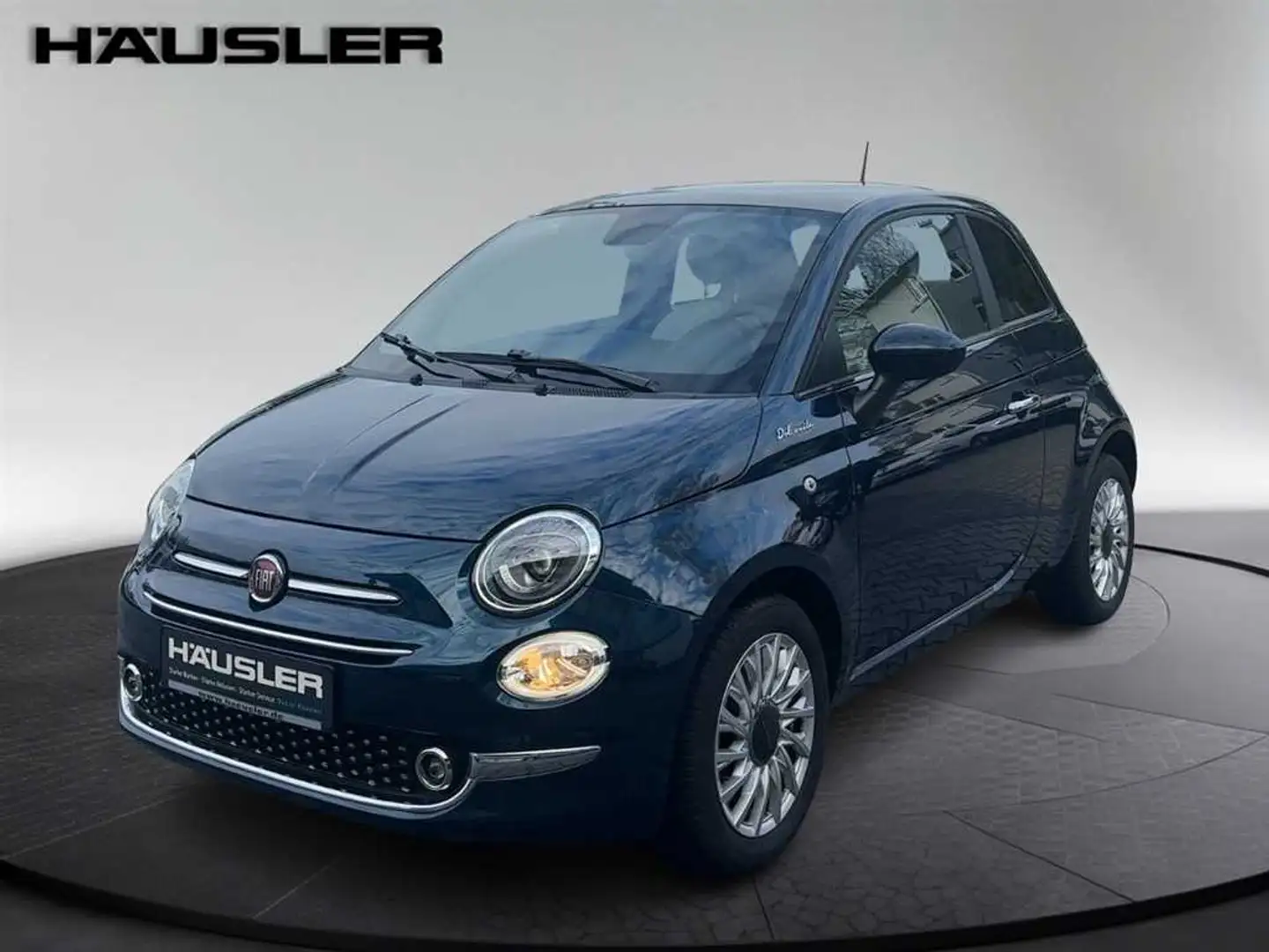 Fiat 500 Dolcevita*MildHybrid*Navi*Panorama*PDC*Tempom.*Car Blau - 1