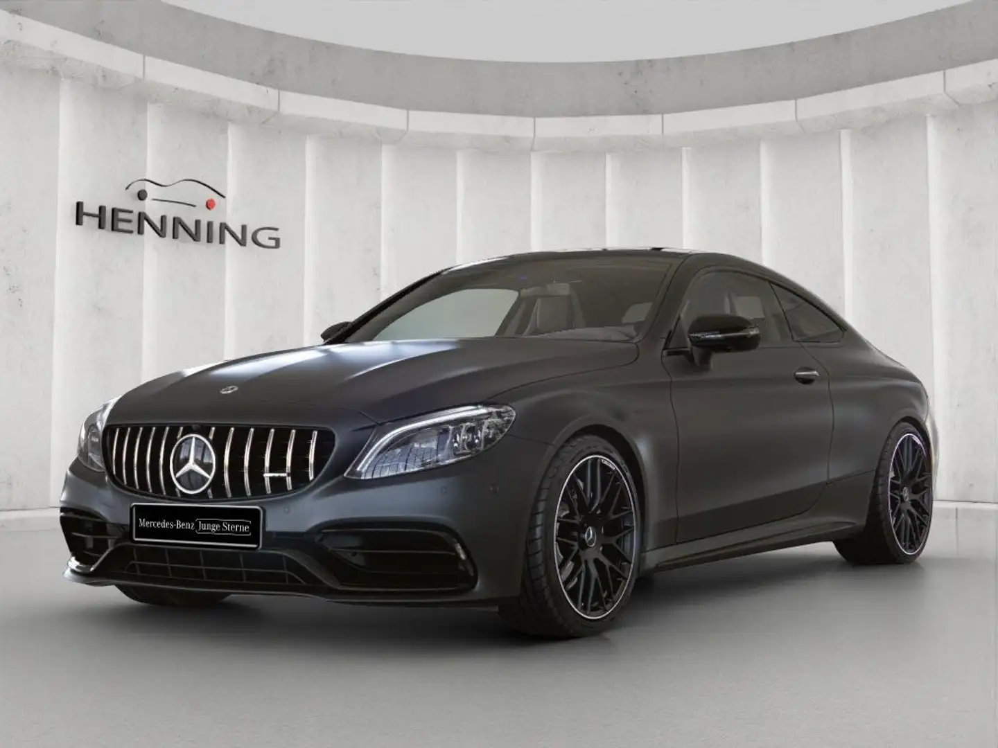 Mercedes-Benz C 63 AMG Mercedes-AMG C 63 Coupé Pano Burmester 360° Perf Šedá - 1