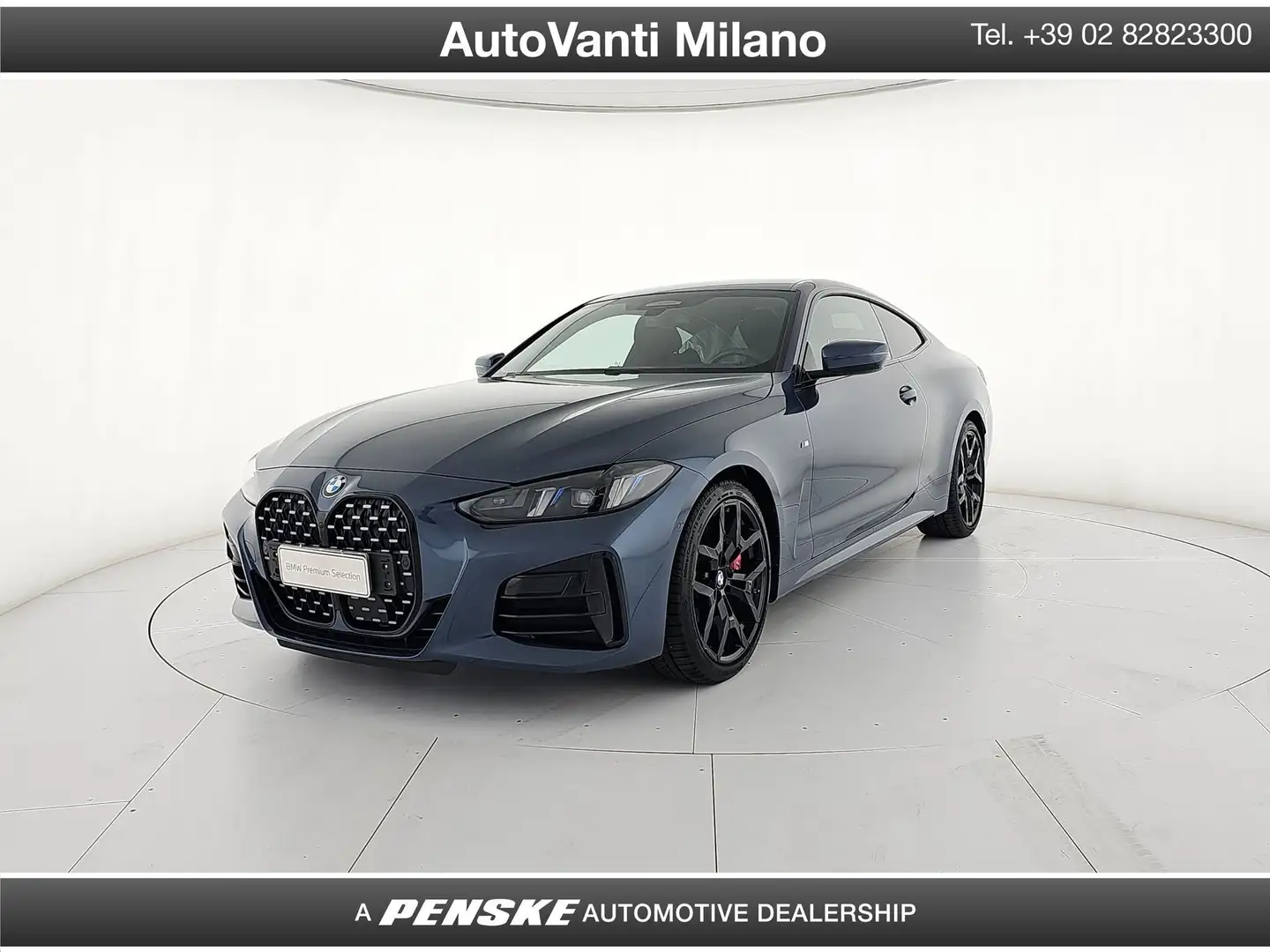 BMW 420 420d 48V Coupé Msport Pro Bleu - 1