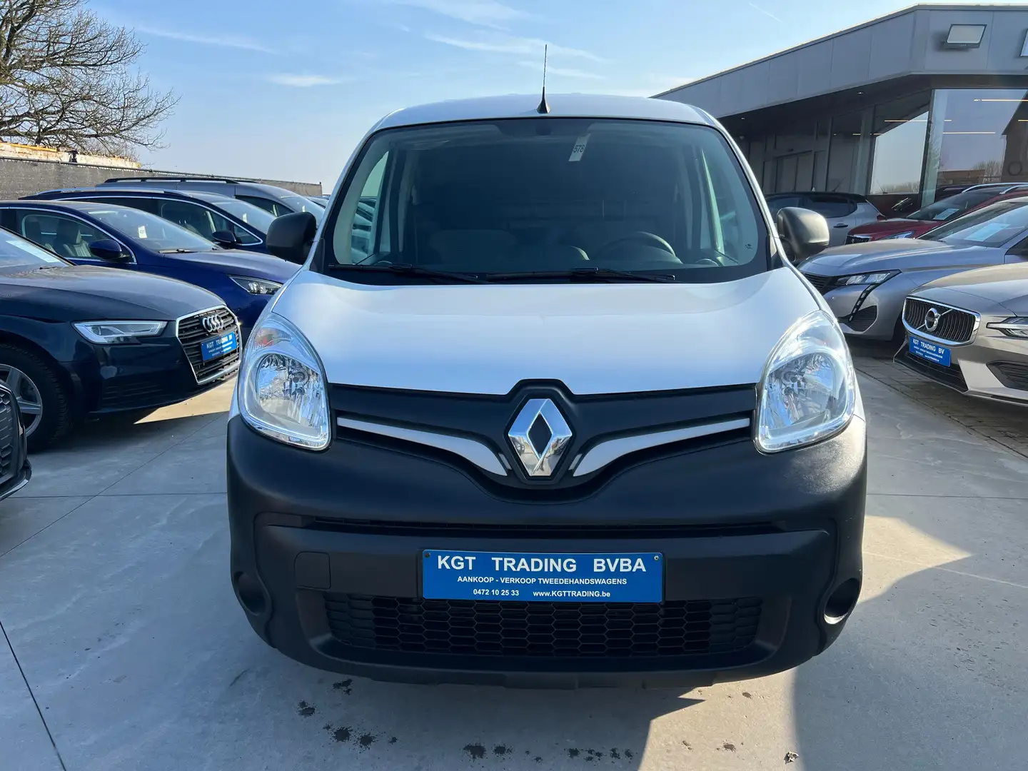Renault Kangoo 1.5 DCI LICHTE VRACHT BLUETOOTH AIRCO BTW AFTREKBA Blanc - 2