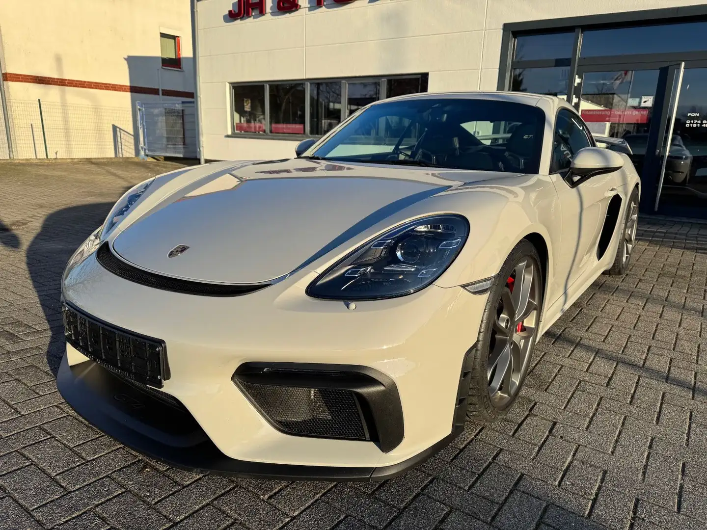 Porsche Cayman 718 Cayman GT4/Clubsportpaket/Schalensitze/DtFzg Grau - 1