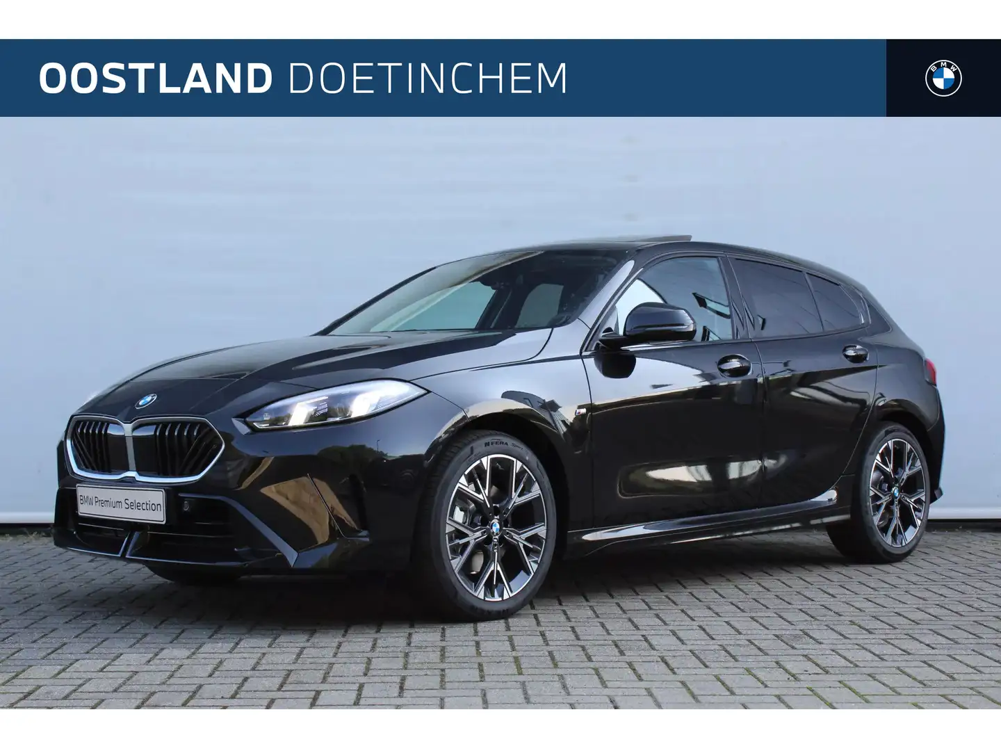 BMW 120 1 Serie High Executive M Sport Automaat / Panorama Zwart - 1