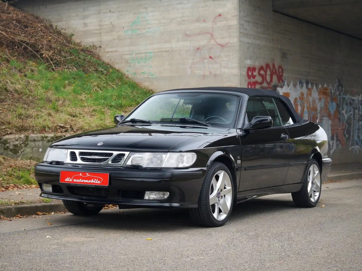 Saab 9-3 2.0T Ecopower Cabriolet Negro - 2
