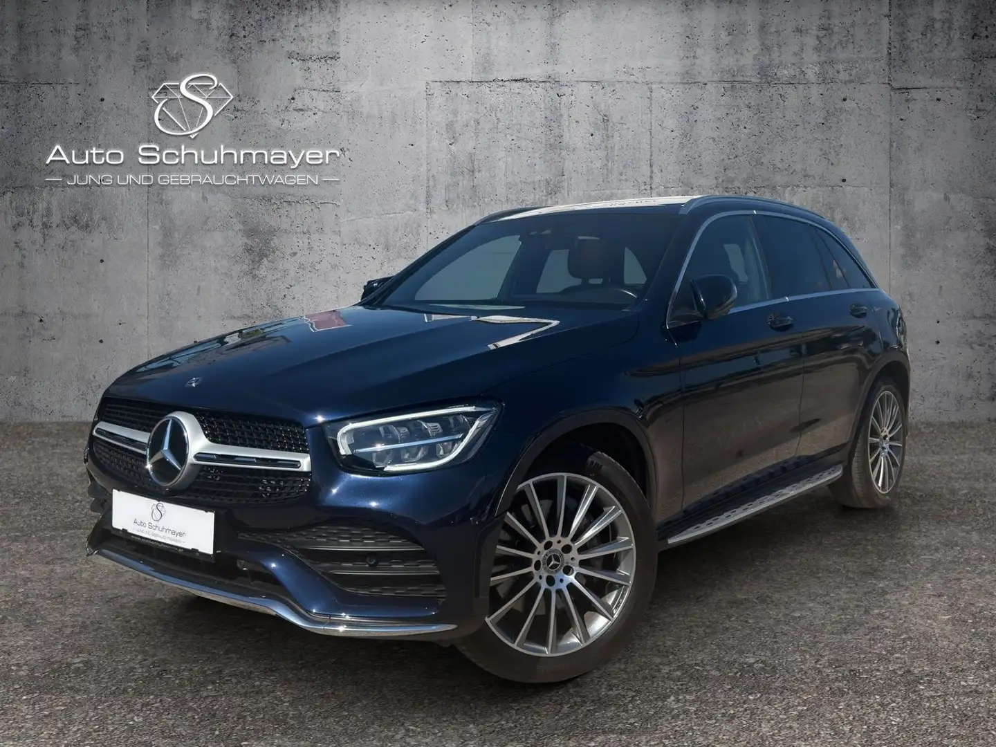 Mercedes-Benz GLC 220 d 4MATIC AMG Line Aut. Blau - 1