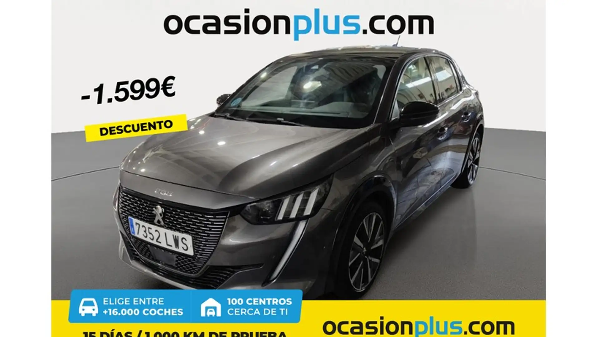 Peugeot 208 1.5 BlueHDi S&S GT 100 Grau - 1