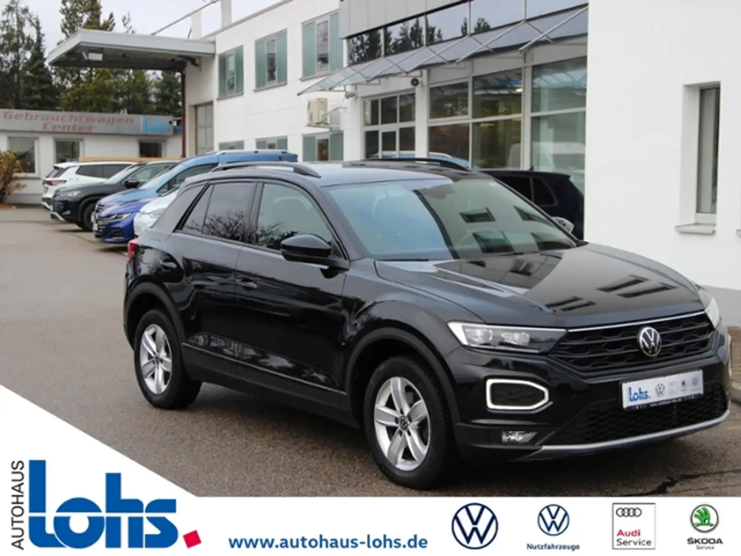 Volkswagen T-Roc 1.5 TSI Sport Tiptronic KLIMA LED NAVI ALU Schwarz - 1