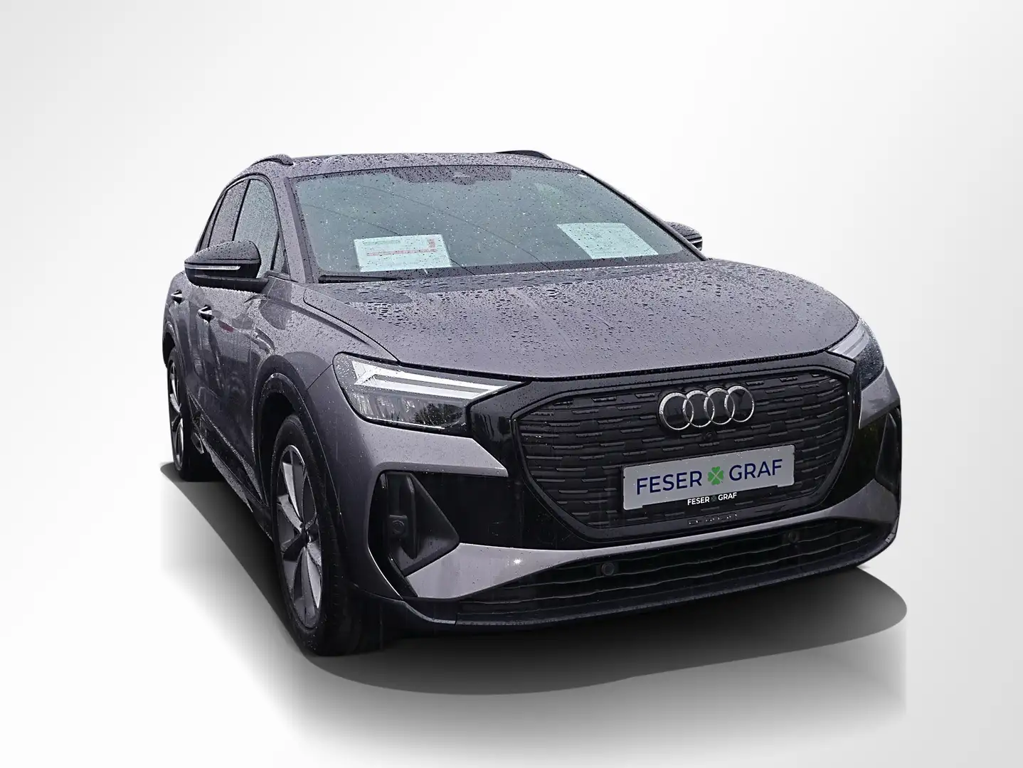 Audi Q4 e-tron 40 S line Ext. ACC LED Navi RüKa Sitzh Gri - 2