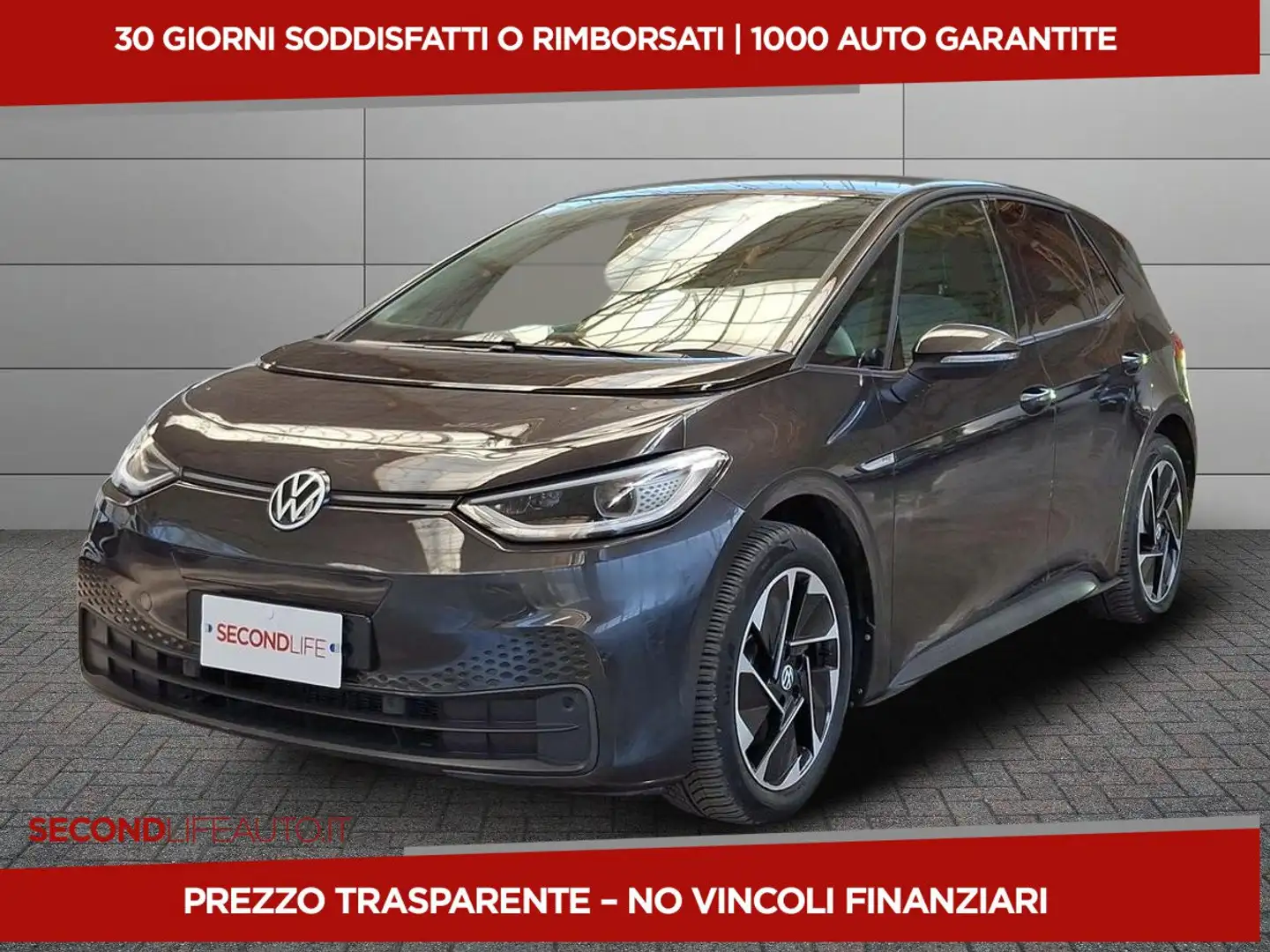 Volkswagen ID.3 58 kWh Business Grijs - 1