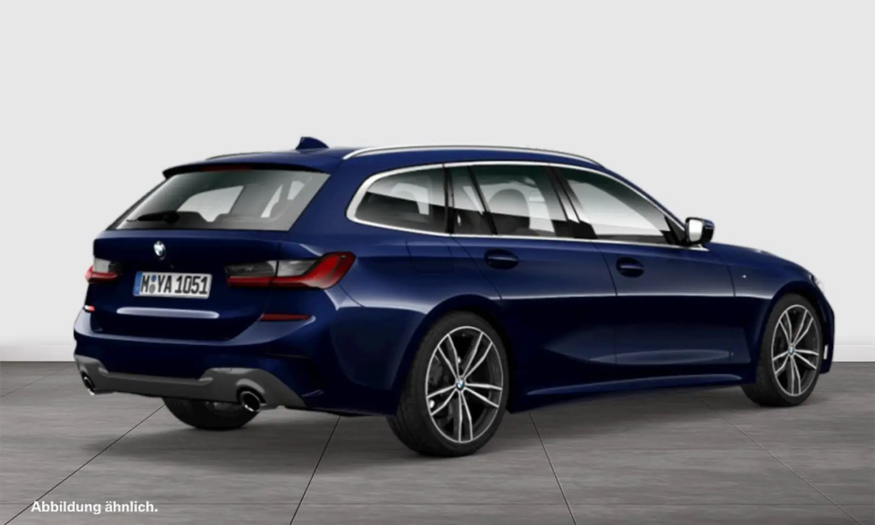 BMW 330 d M Sport PANO ACC RFK NAVI LED PDC V+H LM Blau - 2