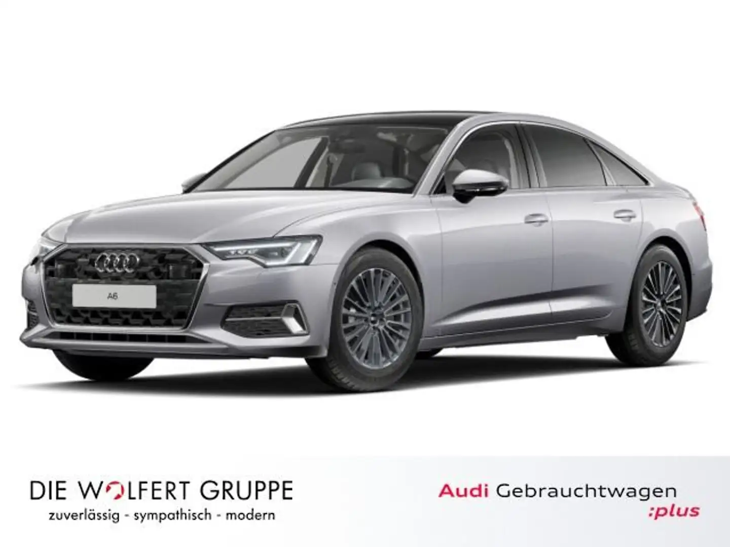 Audi A6 advanced 40 TDI quattro S tronic Silber - 2