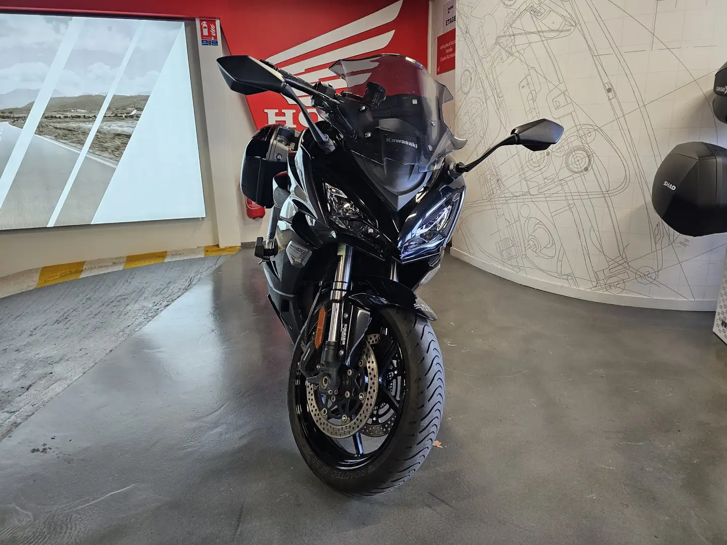 Kawasaki Z1000 SX Noir - 2