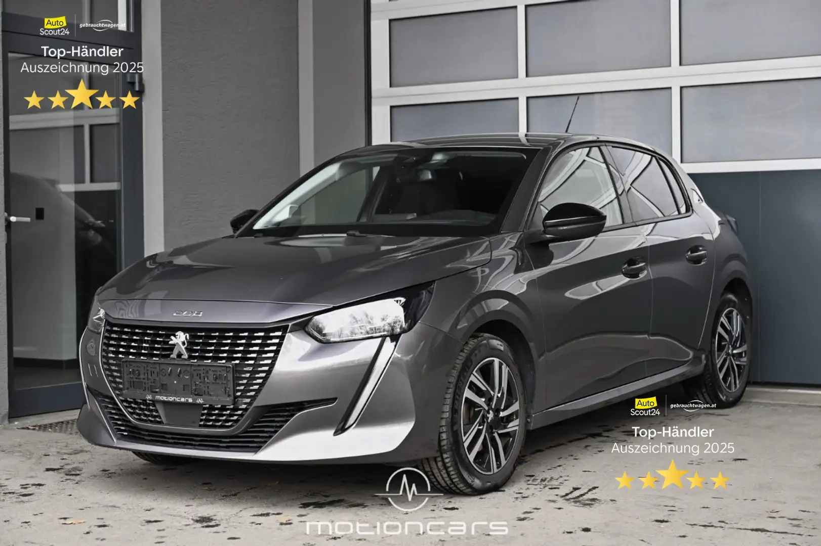 Peugeot 208 1.2 PureTech 100 Allure Pickerl NEU Grau - 1