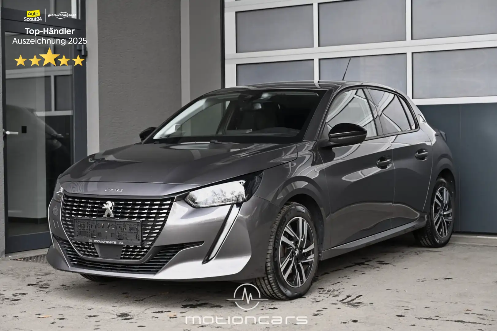 Peugeot 208 1.2 PureTech 100 Allure Pickerl NEU Grau - 1