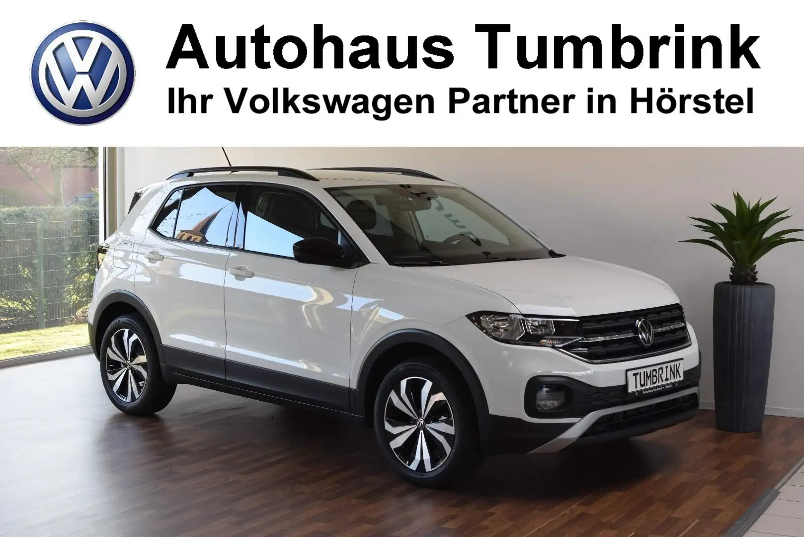 Volkswagen T-Cross Life TSI DSG Navi SHZ Garantieverl. Weiß - 1