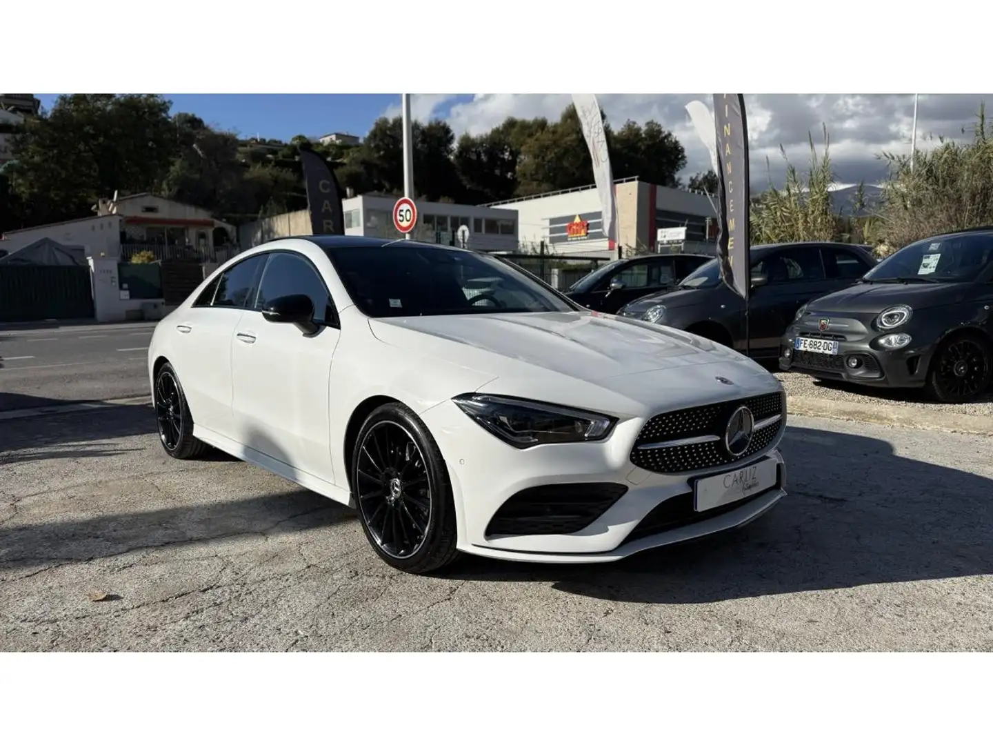 Mercedes-Benz CLA 200 CLA 200 163cv AMG Line 7G-DCT Blanc - 1