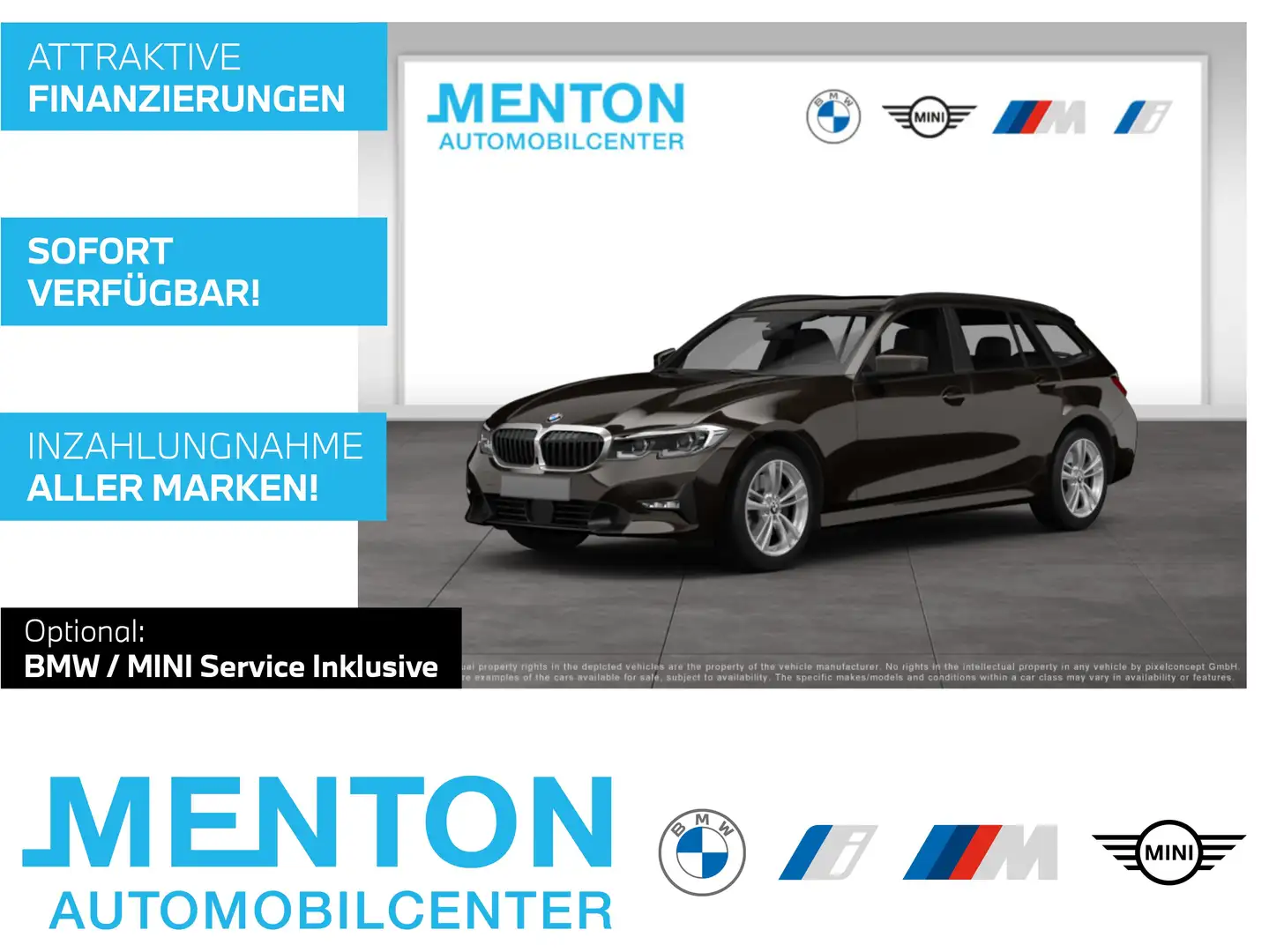 BMW 320 e Sport Line/Komfortzg./Tempomat/DAB Schwarz - 1