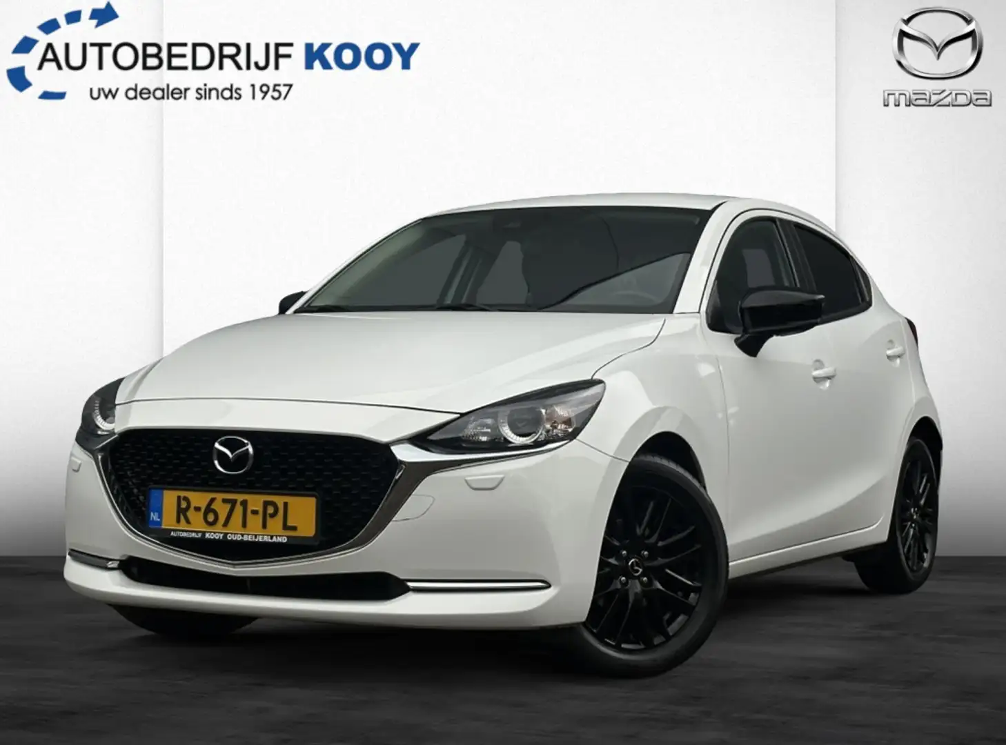 Mazda 2 1.5 Skyactiv-G Sportive Blanc - 1
