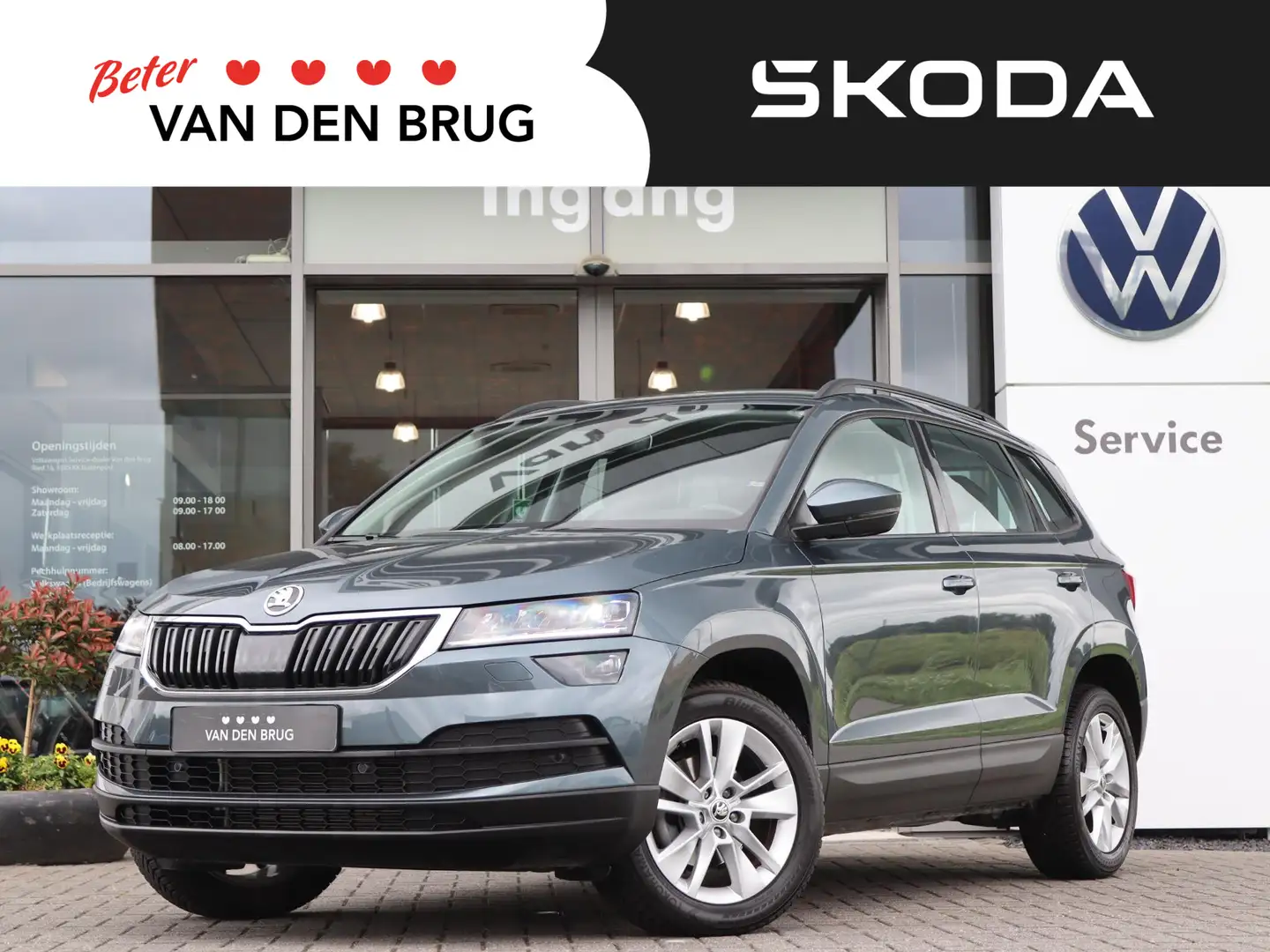 Skoda Karoq 1.5 TSI 150 pk DSG ACT Executive | Navigatie | Cli Grijs - 1