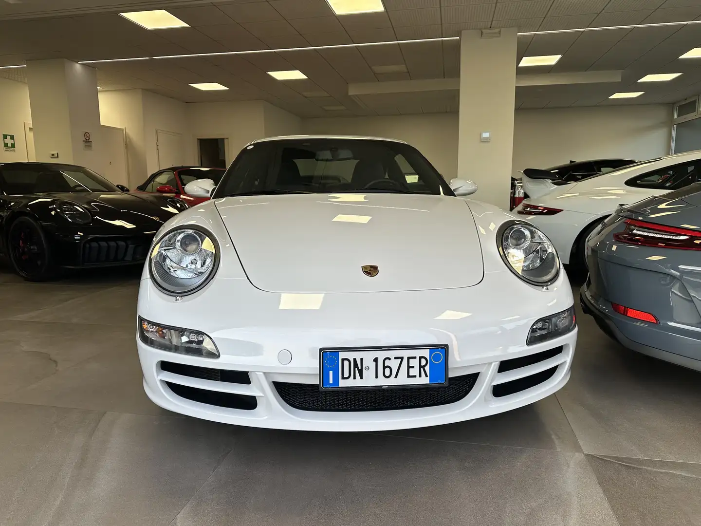 Porsche 997 911 Coupe 3.8 S  ITA X51 381 CV PRIMA VERNICE Blanc - 2