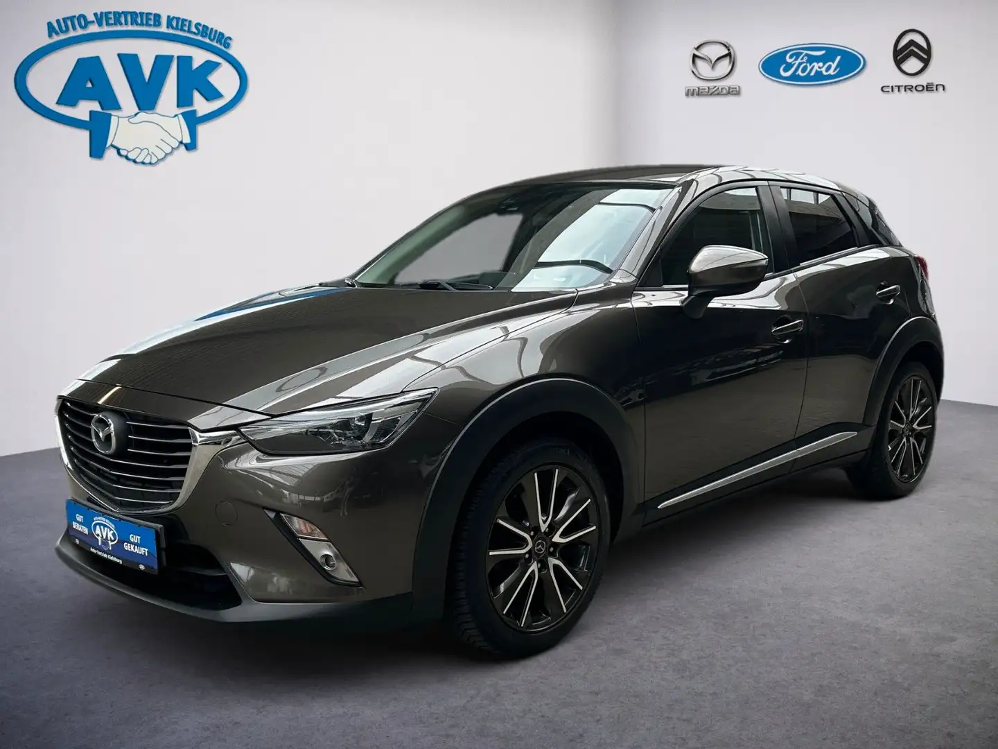 Mazda CX-3 Sports-Line AWD mit AHK, Navi, Bluetooth Gris - 2