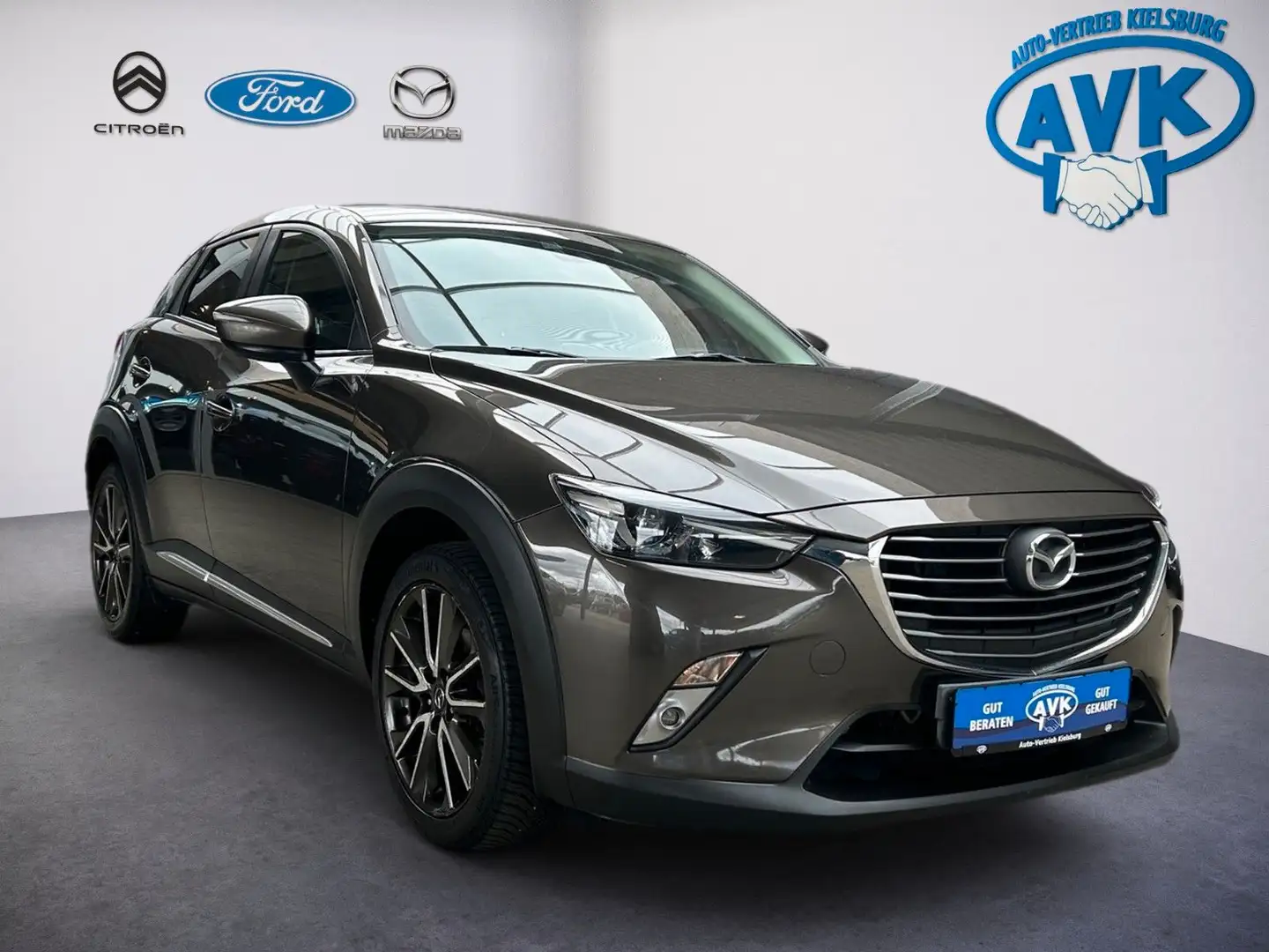 Mazda CX-3 Sports-Line AWD mit AHK, Navi, Bluetooth Gris - 1