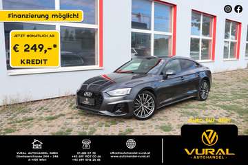 40 TDI S line | AHK | Sportlenkrad | Leder | Velours Sitze | LED | Daytonagrau |