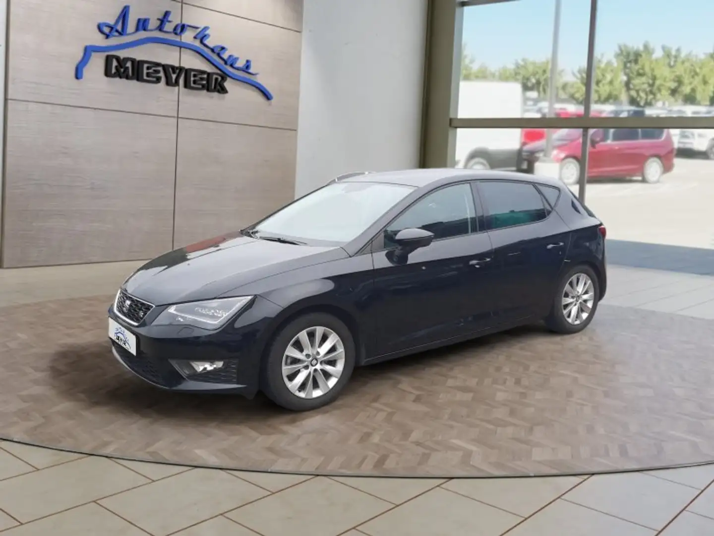SEAT Leon 1.4l TSI FR Navi/LED/Sitzh./Temp./PDC Zwart - 1