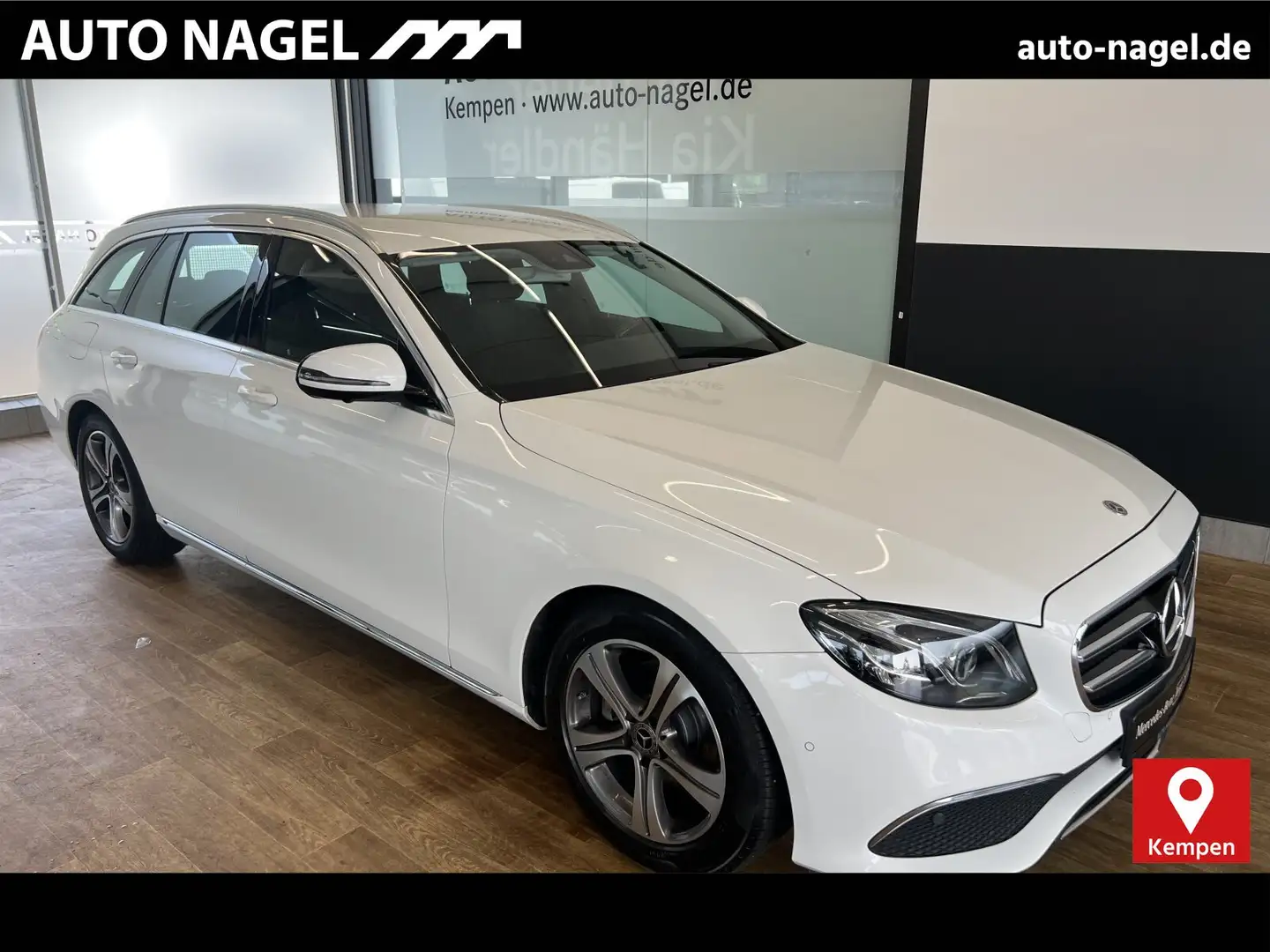 Mercedes-Benz E 220 E 220 d T Avantgarde +Multibeam+NAVI+Totwinkel+ Wit - 1