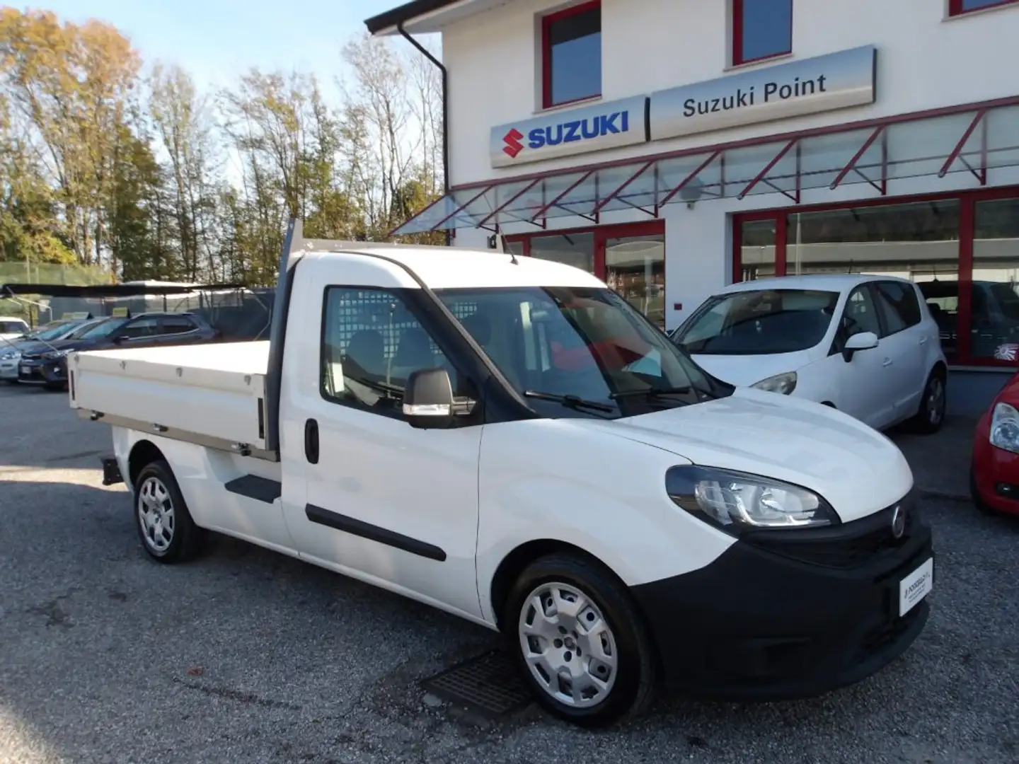 Fiat Doblo +IVA 1.6MJT 120cv EU6 Cassonato Work-Up 3PO GANCIO Bianco - 1