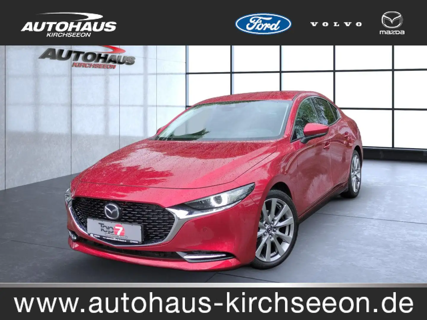 Mazda 3 2.0 SKYACTIV-X Selection 4-türig Bluetooth Navi Rojo - 1