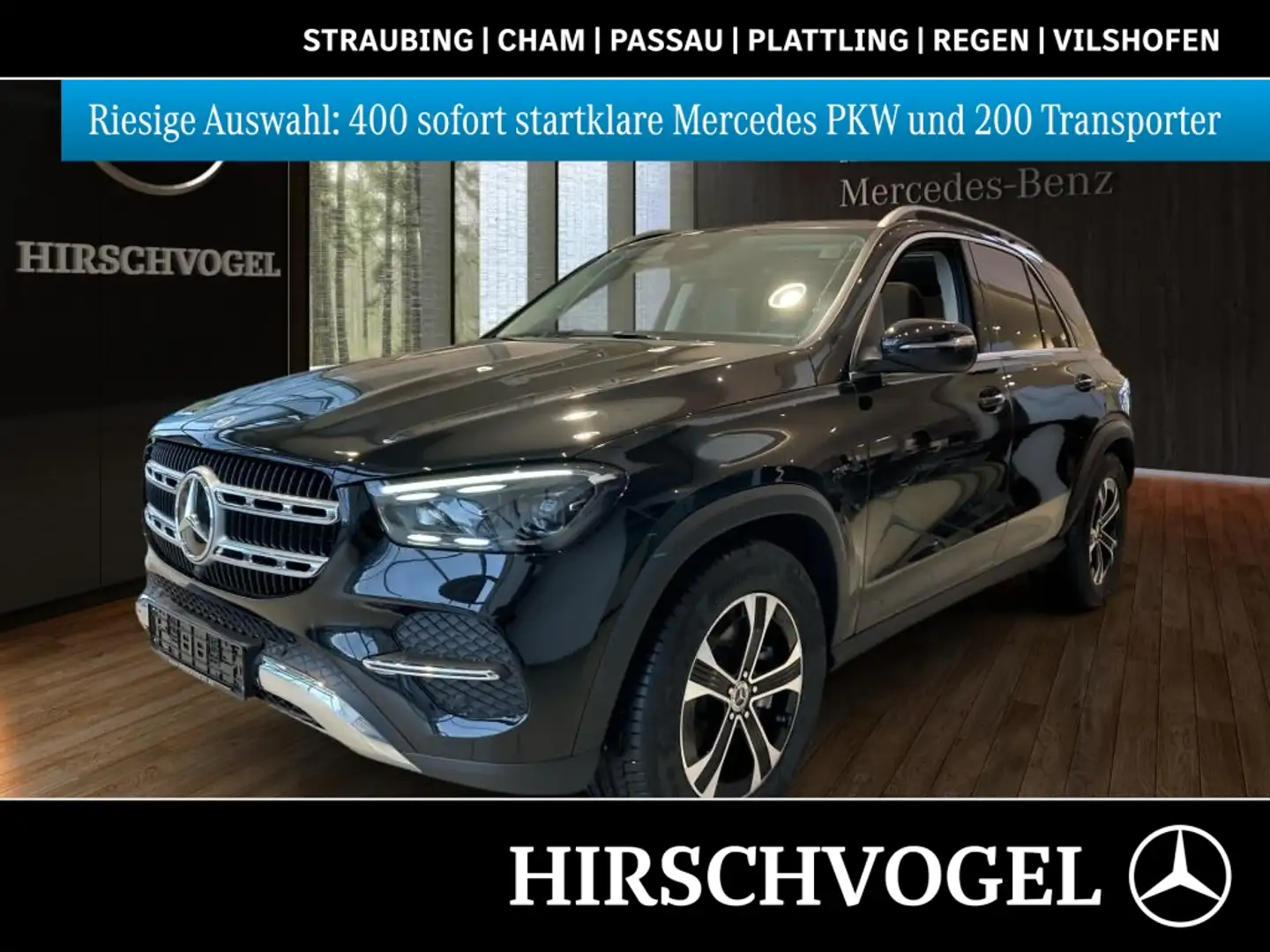 Mercedes-Benz GLE 350 de 4M Pano+AHK+MULTIBEAM+MBUX+Kamera+PDC Noir - 1