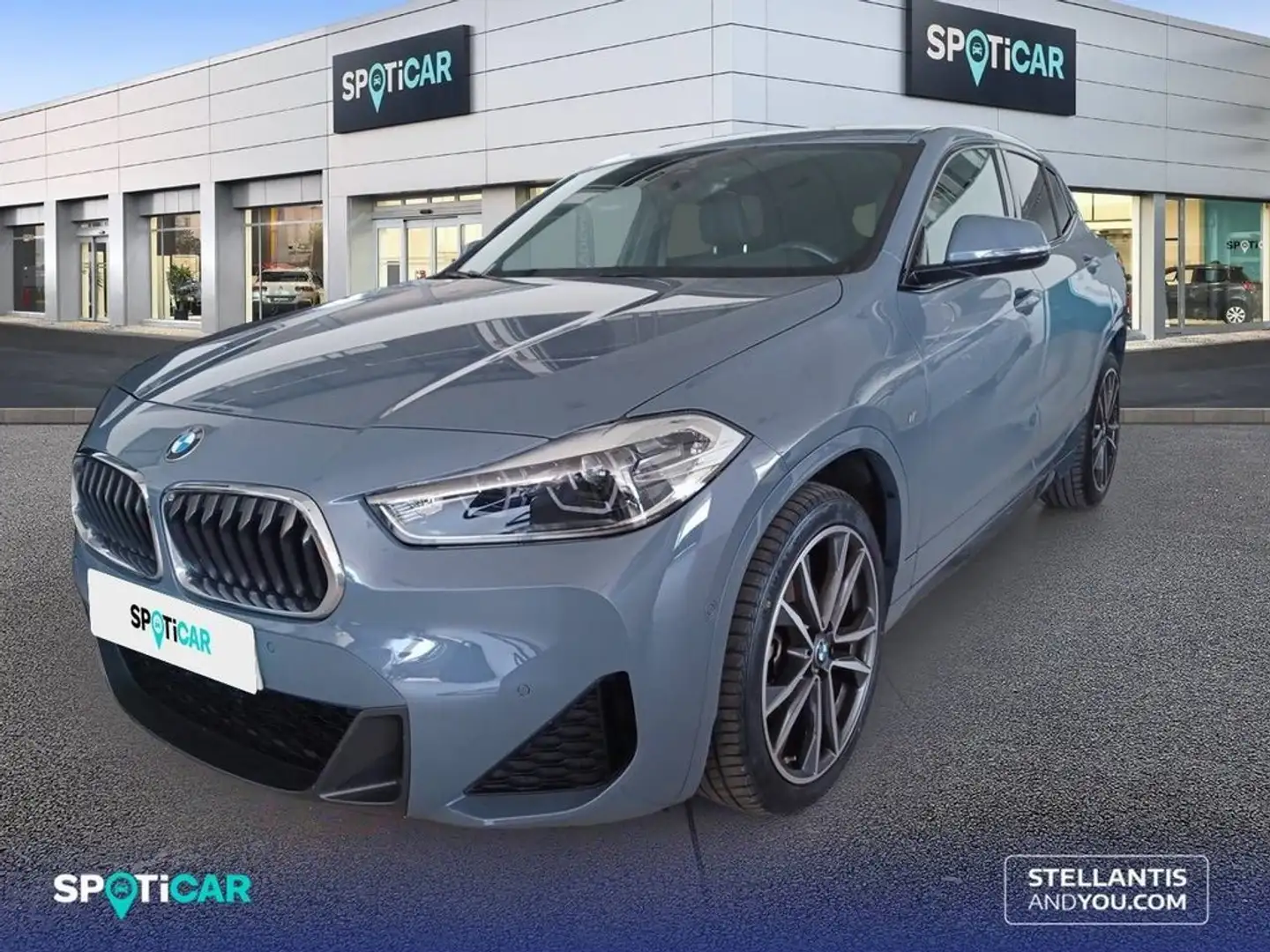 BMW X2 xDrive 18dA Gris - 1