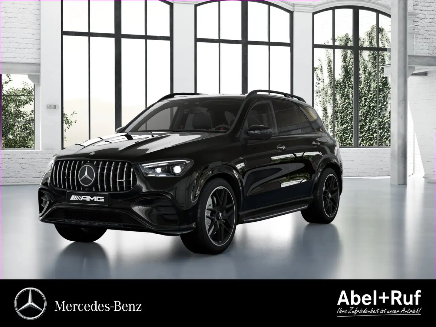 Mercedes-Benz GLE 53 AMG 4M+ NIGHT+Memo+Burmester+TotW+AHK+360 Negru - 1