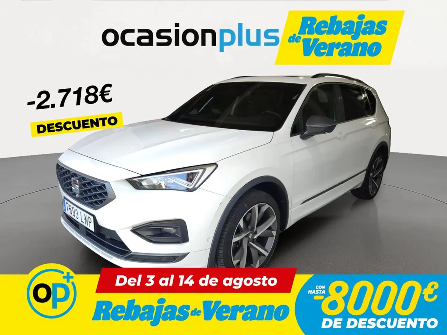 SEAT Tarraco 2.0 TSI S&S FR DSG 4Drive 180kW Blanco - 1