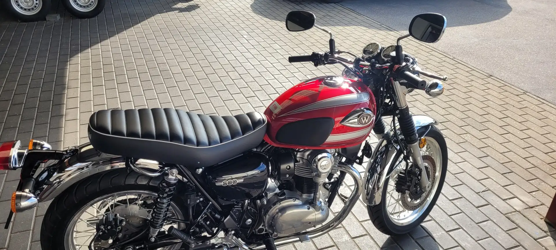 Kawasaki W 800 W800 Piros - 1