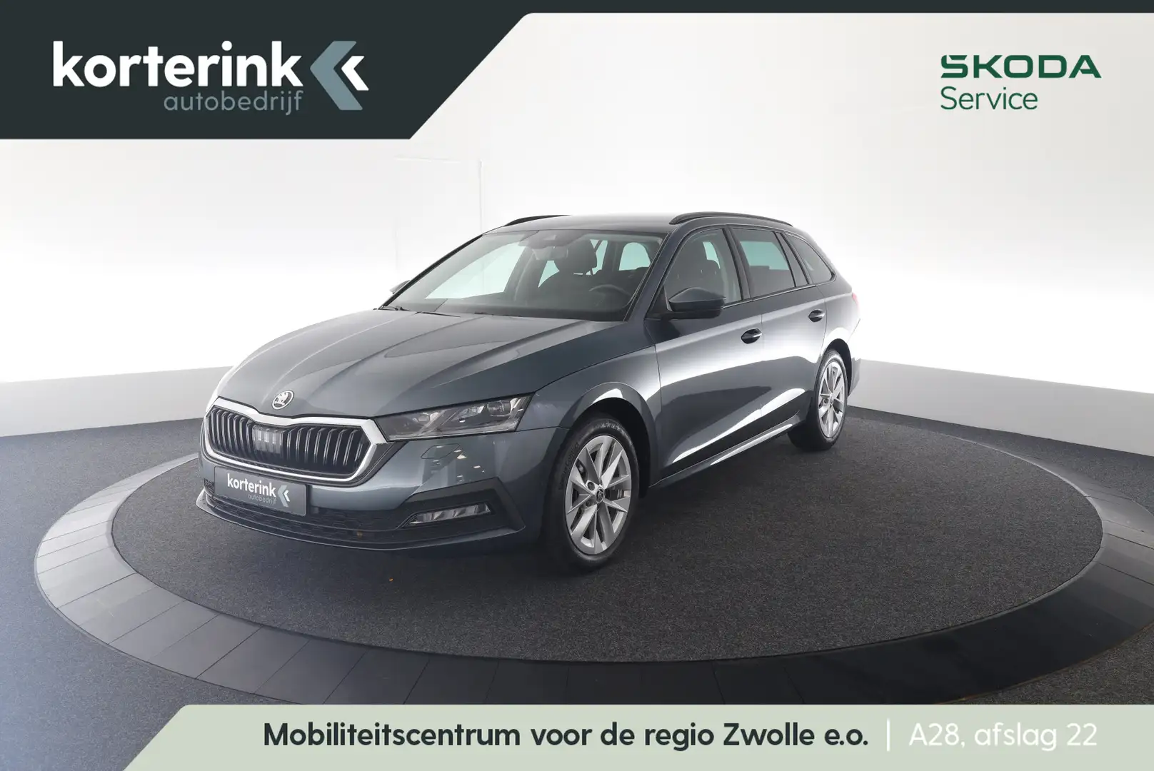 Skoda Octavia Combi 1.5 TSI First Edition | Stoel/Stuur verwarmi Grijs - 1