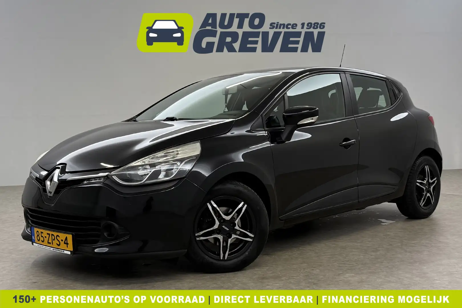 Renault Clio 1.5 dCi ECO | APK tot 12-2025 | Airco Cruise Navig Zwart - 1