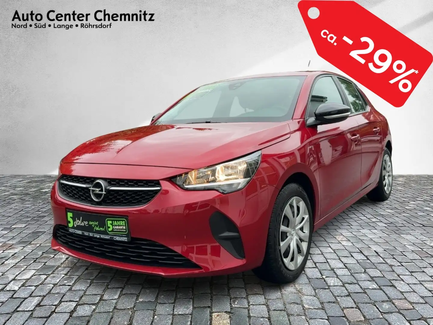 Opel Corsa F 1.2 Edition RadioBT/Klima/SHZ/PDC/Temp Rouge - 2