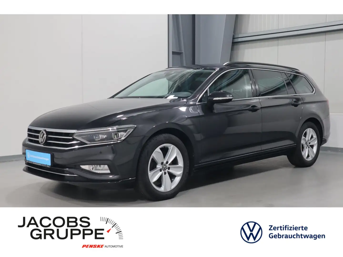 Volkswagen Passat Variant 2.0TDI NAVI*AHK*CAM*MATRIX*AID*ACC Business Grijs - 1